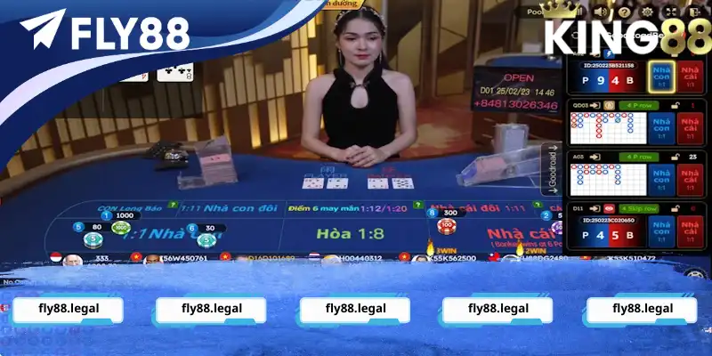 Các cửa đặt trong Baccarat