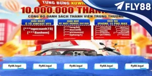 Cơ Hội Vàng: FLY88 Tặng Xe Vinfast - Sự Kiện Tri Ân Khủng!